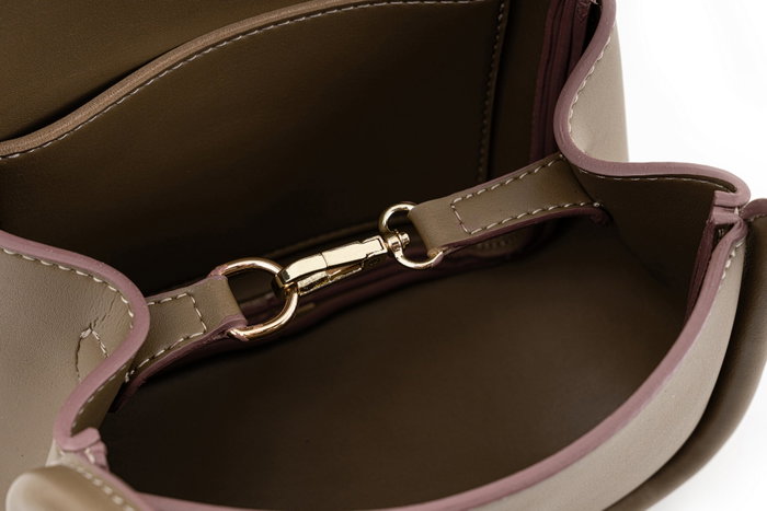 Vince Camuto Como - Mink Bolso de Piel de Polivinilo Visón 19x9x15 cm